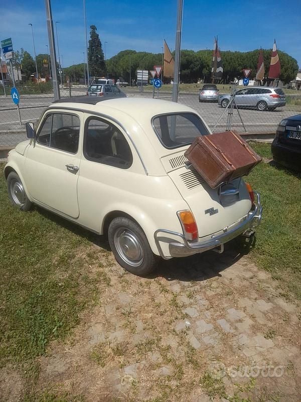 Usata Fiat 500 18 CV (13 kW) 1972 Beige Utilitaria