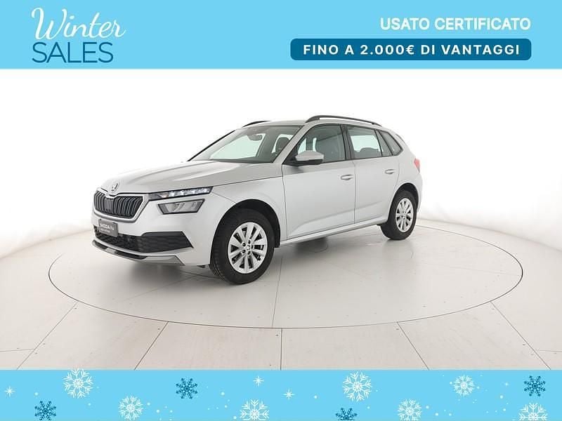 Argento brillante metallizzato Usata 2023 Skoda Kamiq Ambition SUV | 15.400 € (Ottimo prezzo) - Immagine 1/4