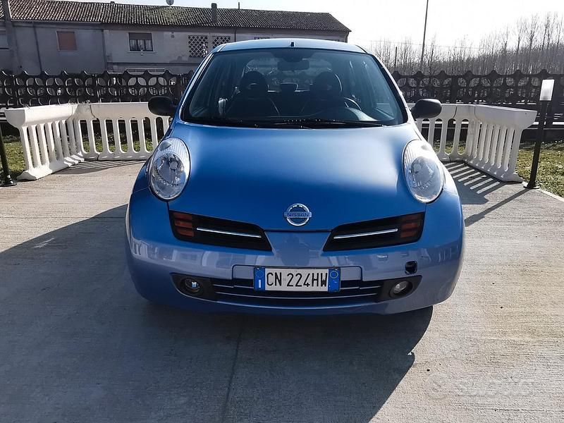 Usata Nissan Micra Acenta 80 CV (58 kW) 2004 Blu Utilitaria