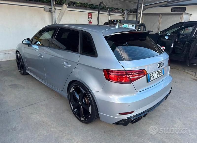 Usata Audi A3 Sport 184 CV (135 kW) 2018 Grigio Berlina