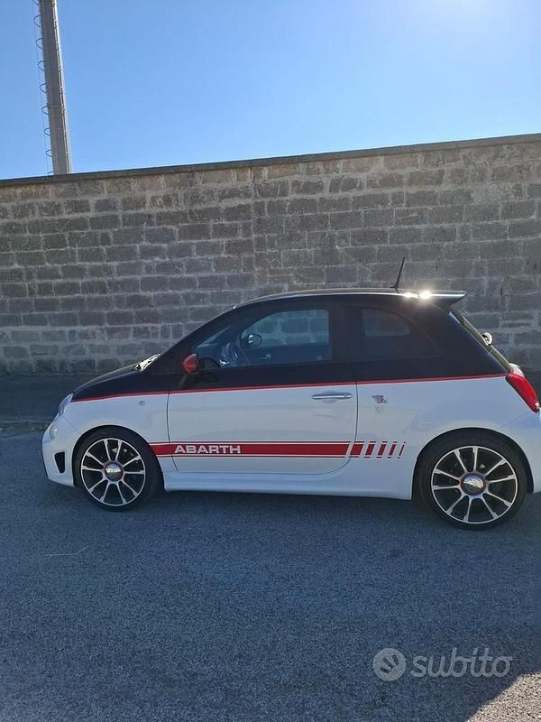 Usata Abarth 595 165 CV (121 kW) 2017 Bianco Berlina