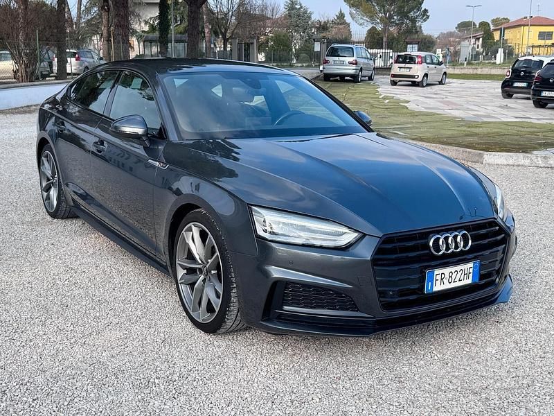 Usata Audi A5 S-Line 169 CV (124 kW) 2018 Grigio Coupé