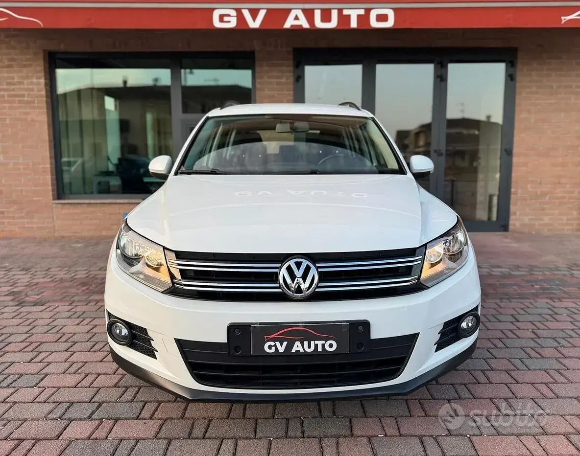 Usata VW Tiguan 110 CV (80 kW) 2014 Bianco SUV