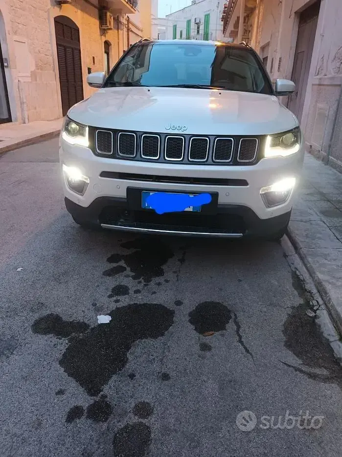 Usata Jeep Compass 140 CV (102 kW) 2018 Bianco SUV