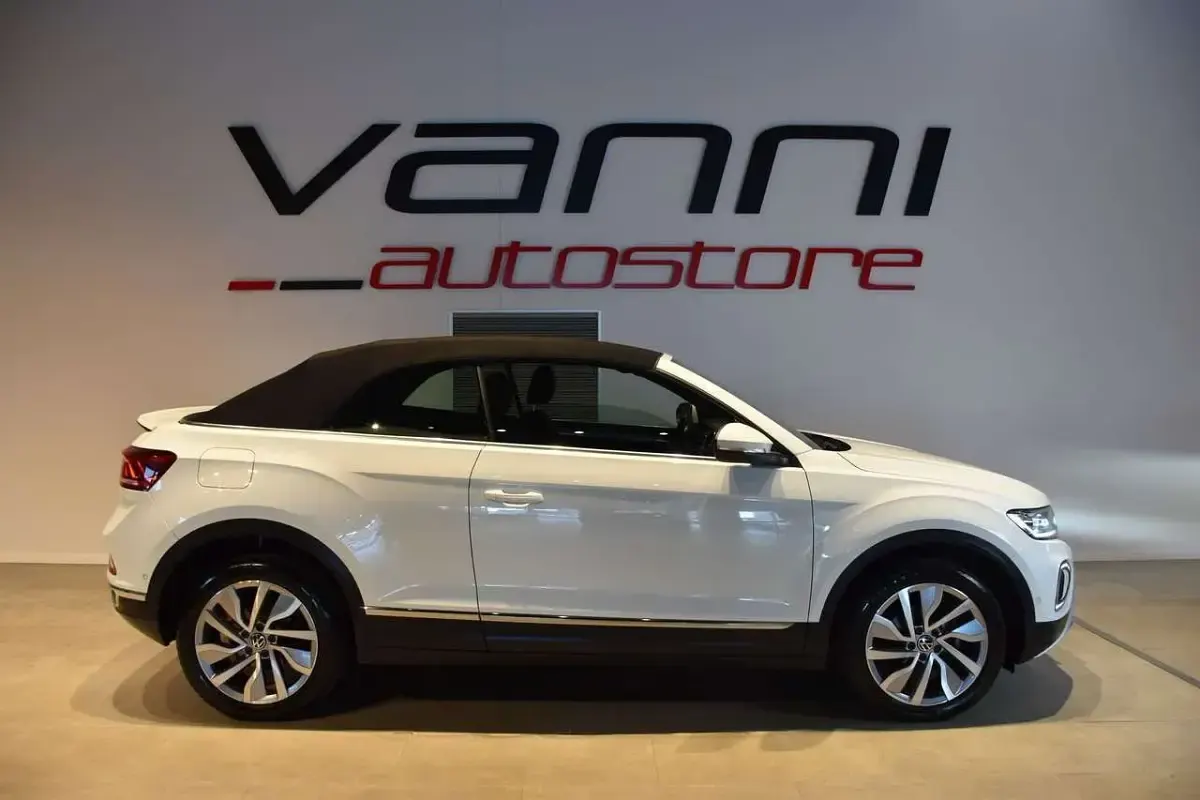Usata VW T-Roc Cabriolet Style 110 CV (80 kW) 2022 Bianco Cabrio