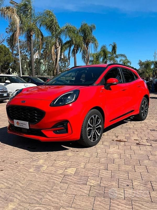 Usata Ford Puma ST-Line 125 CV (91 kW) 2021 Rosso SUV
