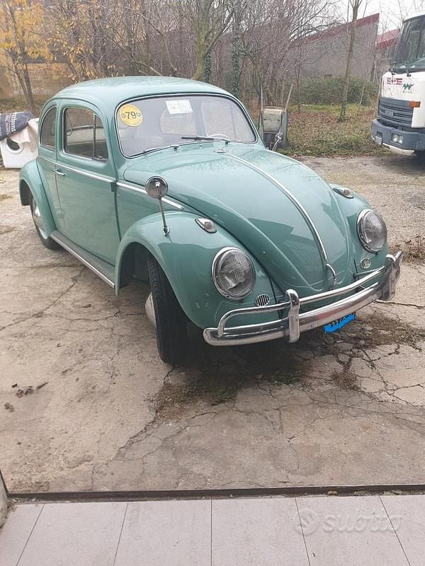 Usata VW Beetle 1960 Verde Utilitaria