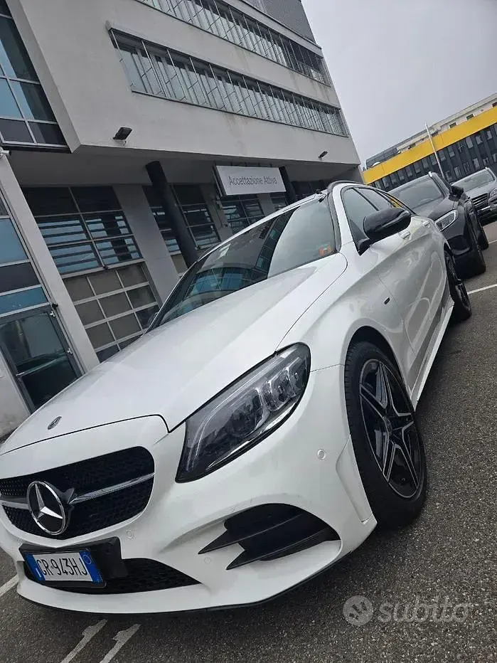 Usata Mercedes C220 150 CV (110 kW) 2021 Bianco Station wagon