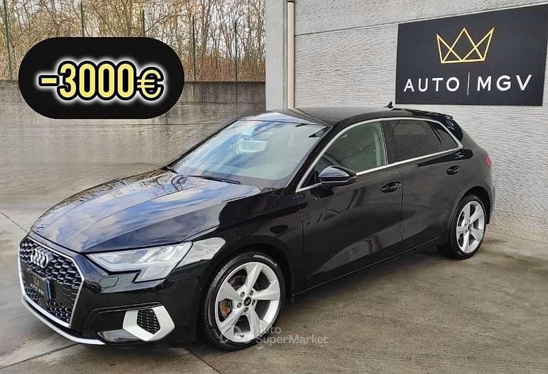 Nero Usata 2022 Audi A3 Advanced Berlina | 19.900 € (Super prezzo) - Immagine 1/4
