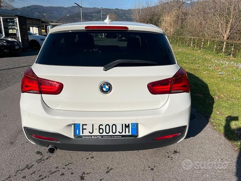 Usata BMW 116 M Sport 116 CV (85 kW) 2017 Bianco Utilitaria