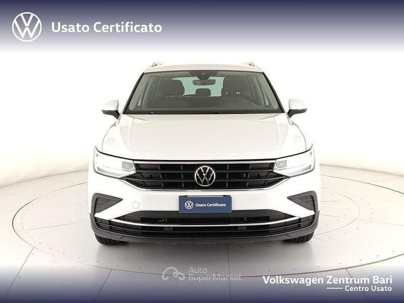 Usata VW Tiguan Life 122 CV (89 kW) 2022 Bianco SUV