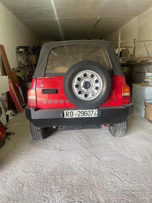 Usata Suzuki Vitara 75 CV (55 kW) 1992 Rosso Cabrio