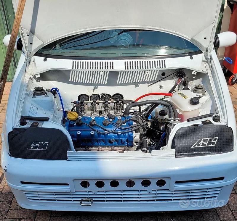 Usata Fiat Cinquecento 1990 Bianco Utilitaria