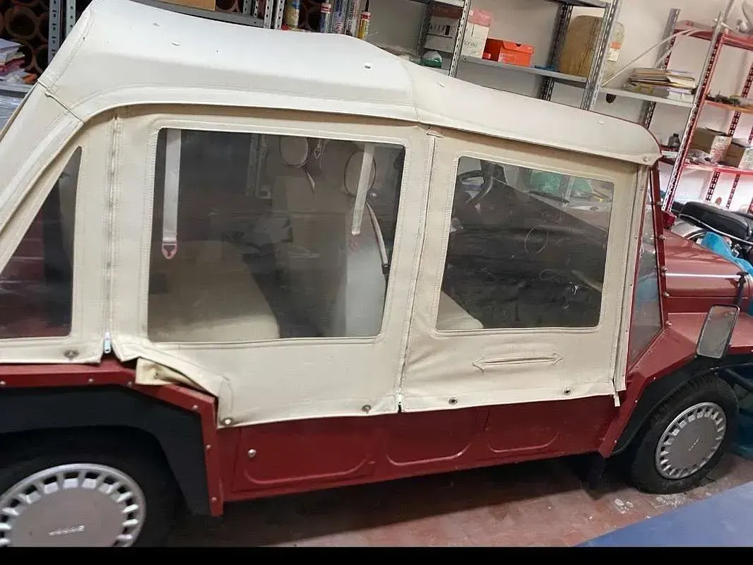 Usata Austin Mini 58 CV (42 kW) 1989 Rosso Cabrio