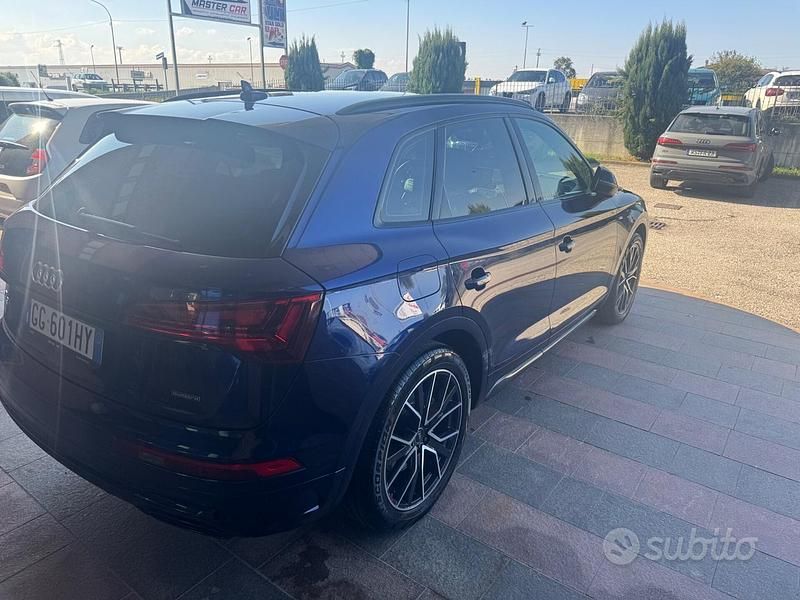 Usata Audi Q5 S-line plus 204 CV (150 kW) 2021 Blu SUV