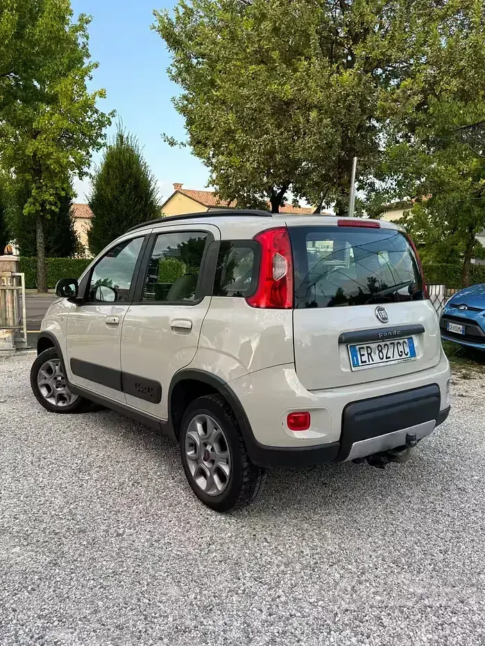 Usata Fiat Panda 4x4 S 75 CV (55 kW) 2013 Grigio Utilitaria