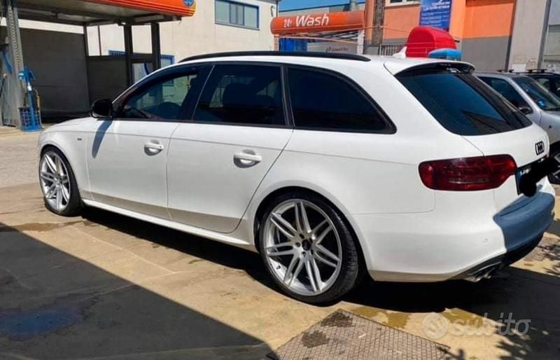Usata Audi A4 S-Line 170 CV (125 kW) 2011 Bianco Station wagon