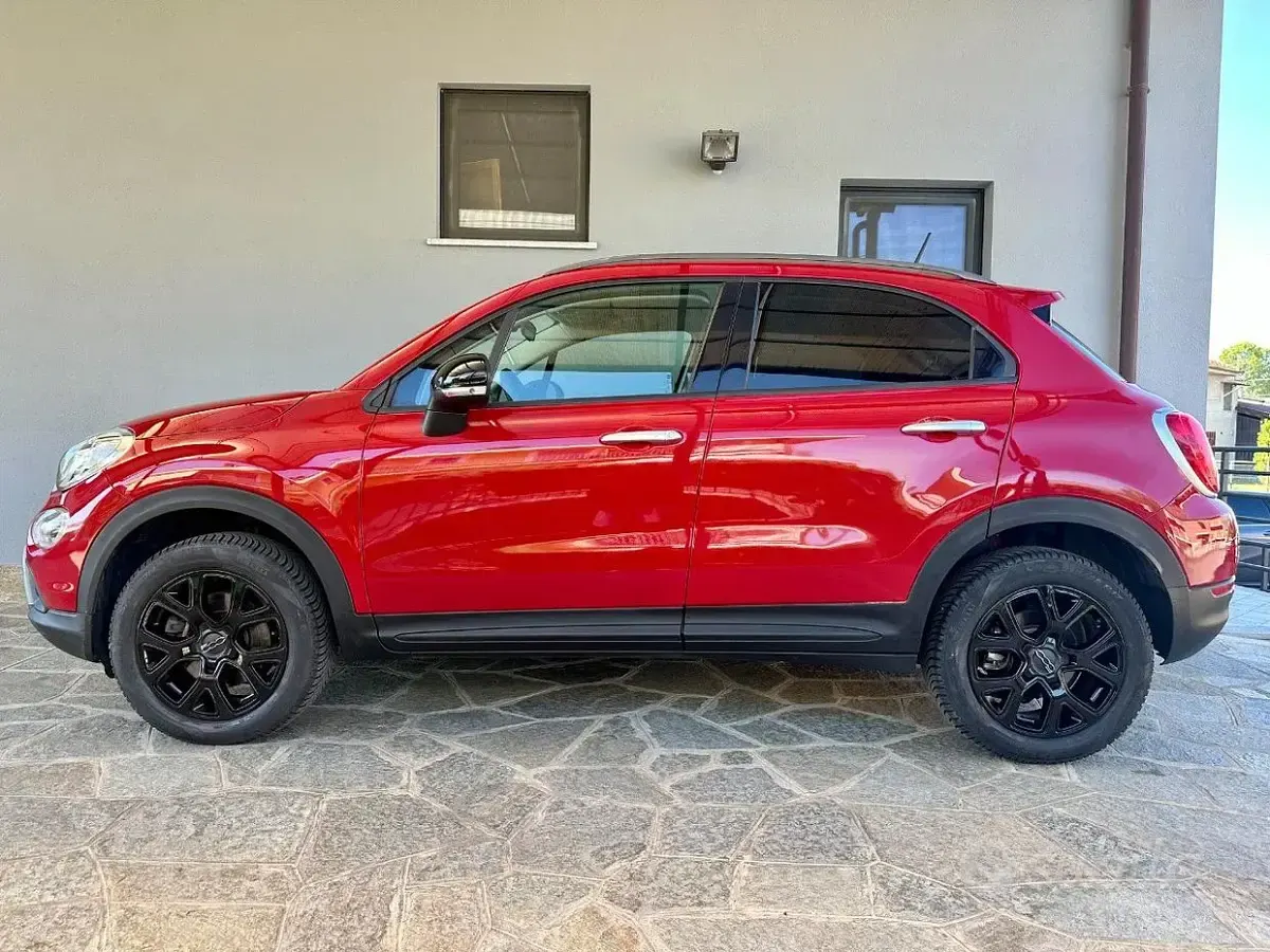 Usata Fiat 500X Cross 170 CV (125 kW) 2016 Rosso SUV