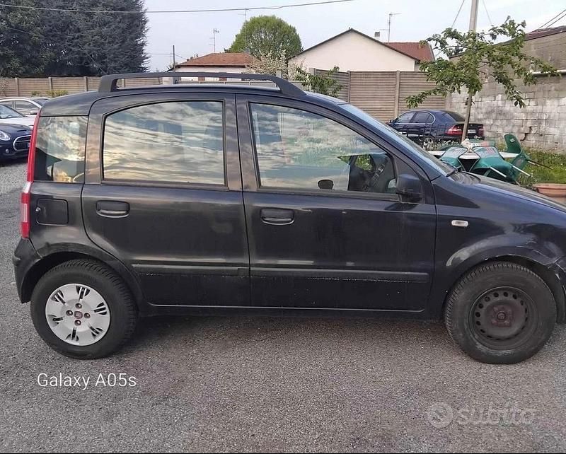 Usata Fiat Panda 2007 Nero Utilitaria