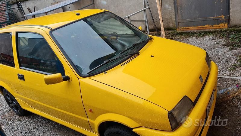 Usata Fiat Cinquecento 54 CV (39 kW) 1997 Giallo Utilitaria