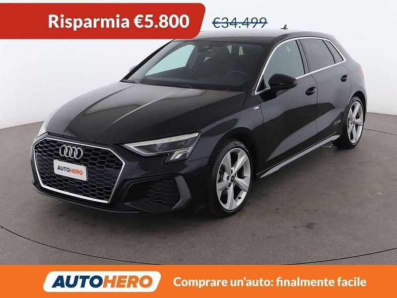 Usata Audi A3 Ambiente 150 CV (110 kW) 2024 Nero Berlina