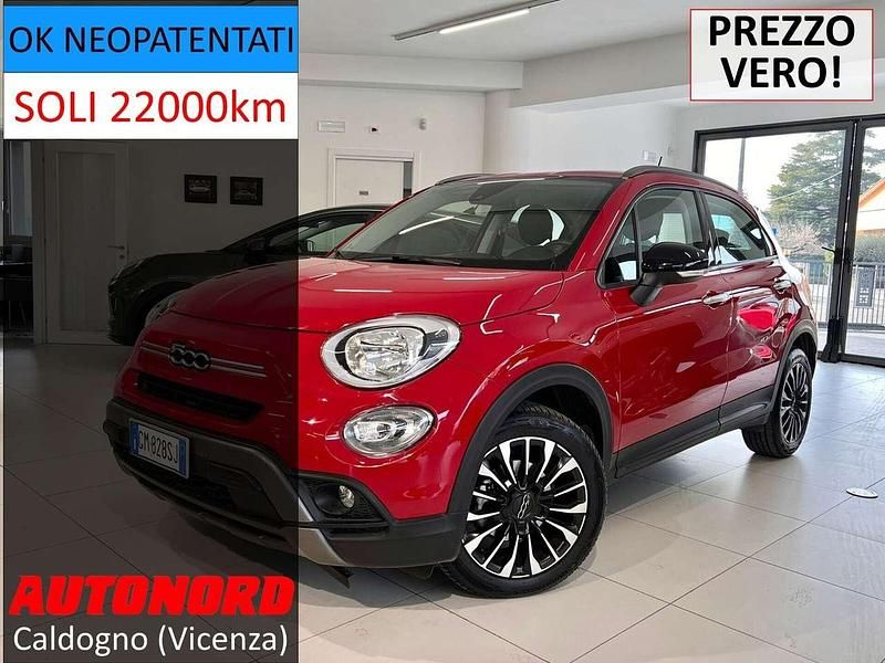 Usata Fiat 500X Cross 120 CV (88 kW) 2023 Rosso SUV