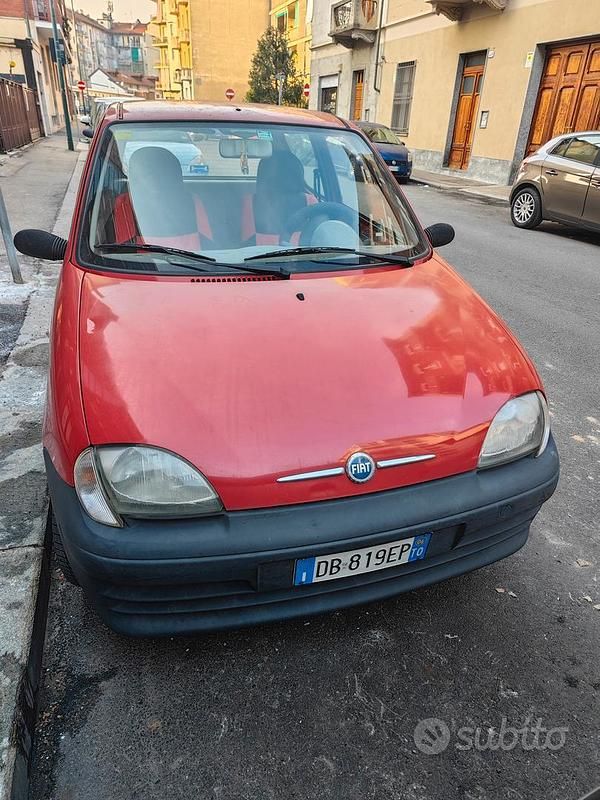 Usata Fiat 600 2006 Rosso Utilitaria