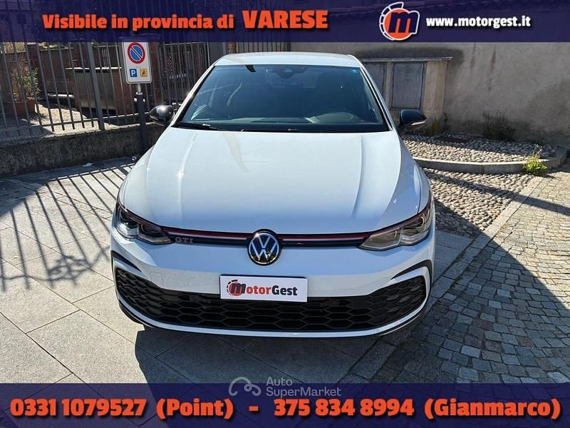 Usata VW Golf VIII GTI 245 CV (180 kW) 2022 Bianco Berlina
