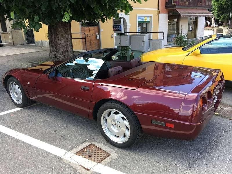 Usata Chevrolet Corvette 306 CV (225 kW) 1993 Rosso Cabrio