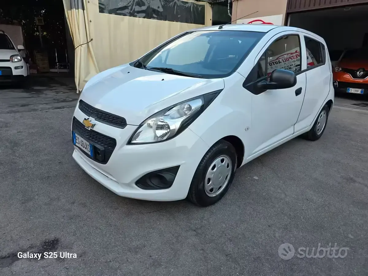 Usata Chevrolet Spark LS 68 CV (50 kW) 2013 Bianco Utilitaria