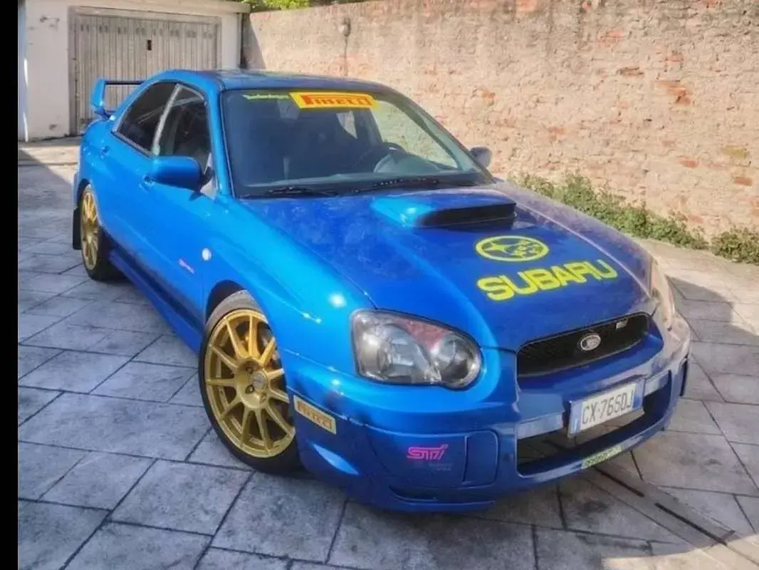 Usata Subaru Impreza 265 CV (194 kW) 2003 Blu/azzurro Berlina