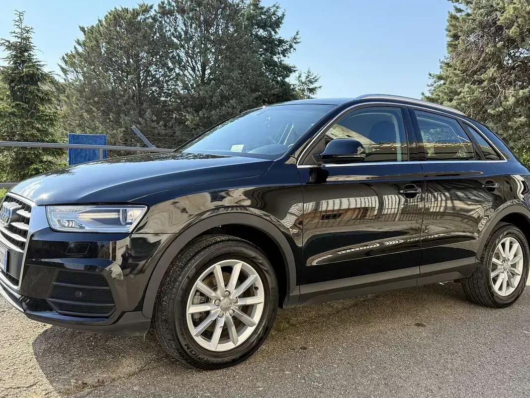 Usata Audi Q3 S-Line 150 CV (110 kW) 2018 Nero SUV
