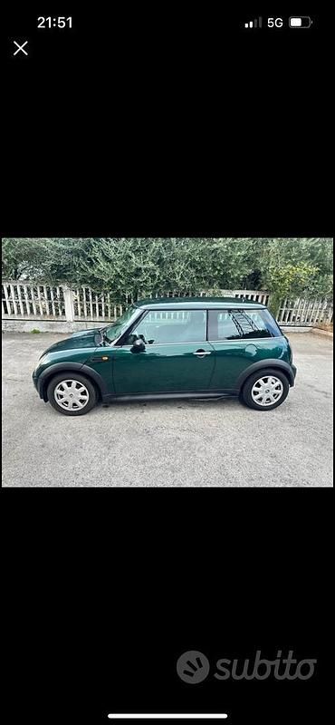 Usata Mini One D 75 CV (55 kW) 2004 Verde Utilitaria