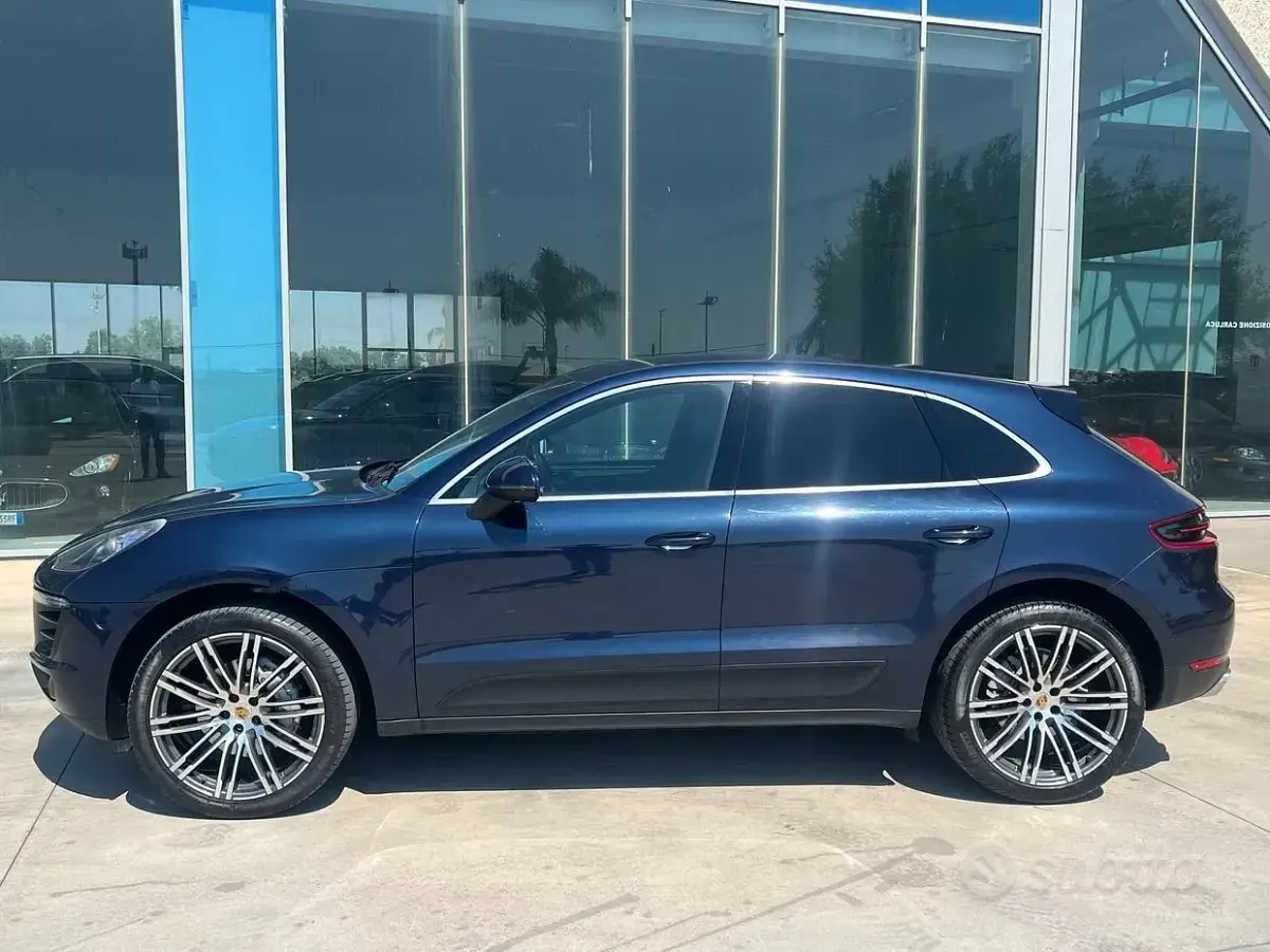 Usata Porsche Macan 340 CV (250 kW) 2015 Blu SUV