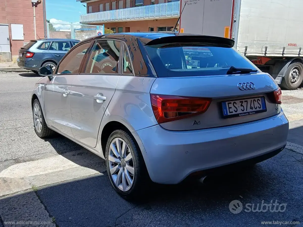 Usata Audi A1 90 CV (66 kW) 2013 Grigio Utilitaria