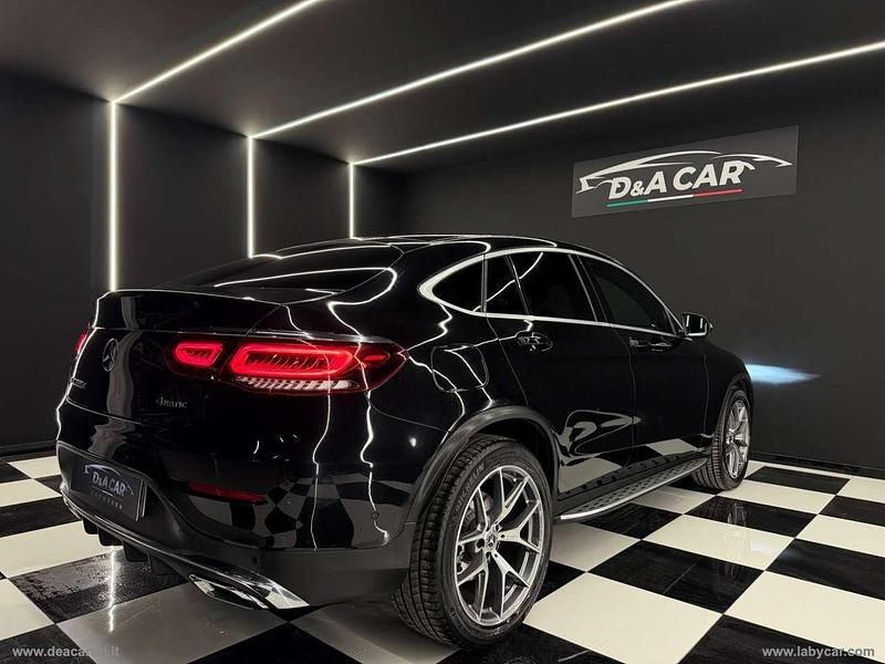 Begagnad Mercedes GLC220 Premium Plus 194 HK (142 kW) 2019 Svart Sportkupé
