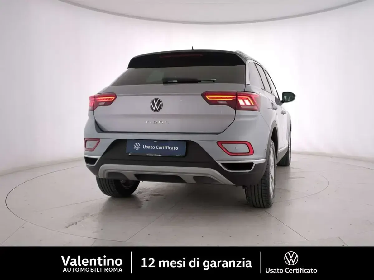Usata VW T-Roc Style 110 CV (80 kW) 2023 Grigio SUV