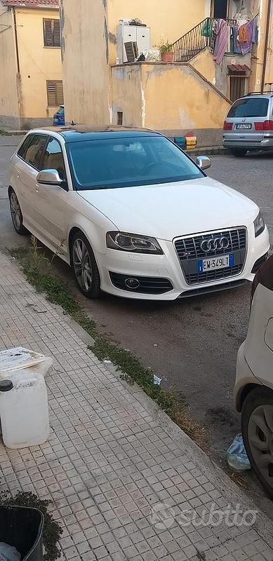 Usata Audi S3 265 CV (194 kW) 2009 Bianco Utilitaria