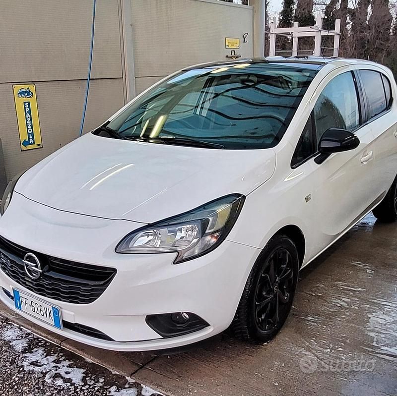 Usata Opel Corsa Edition 90 CV (66 kW) 2016 Bianco Utilitaria