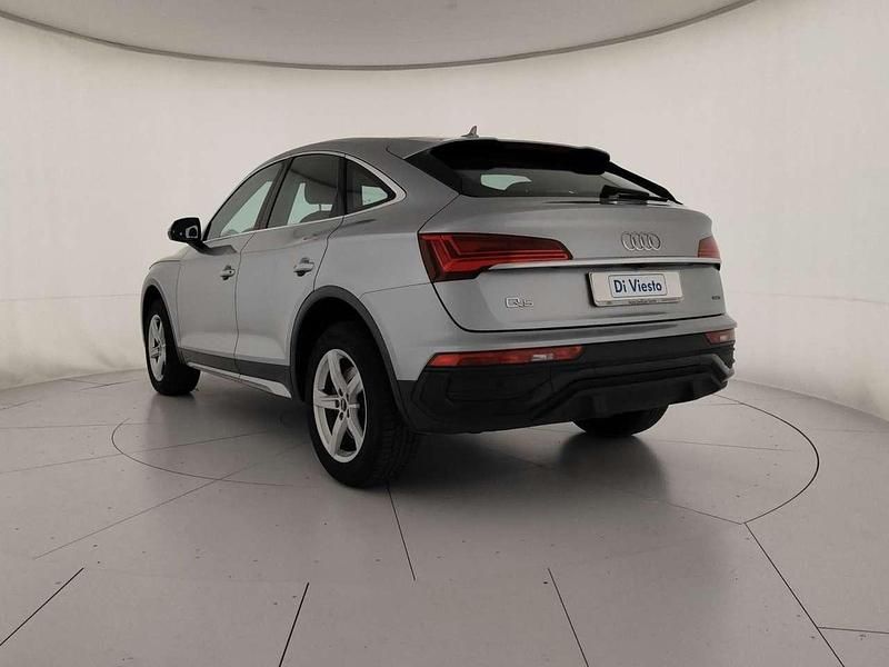 Usata Audi Q5 Sportback Advanced 204 CV (150 kW) 2023 Argento fioretto metallizzato SUV