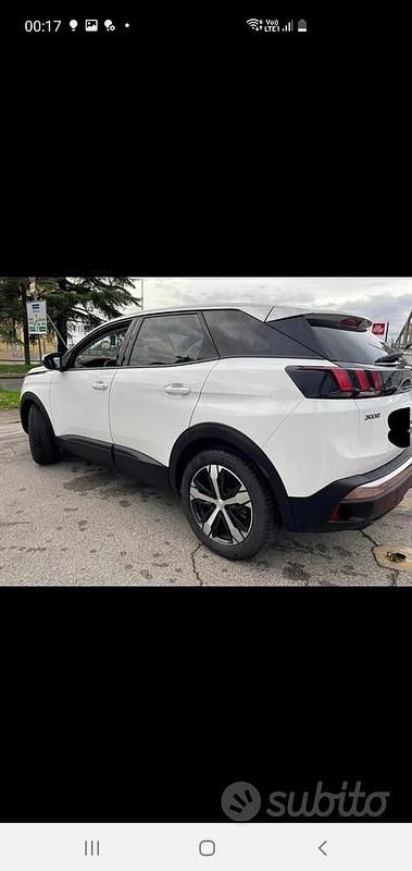 Usata Peugeot 3008 131 CV (96 kW) 2021 Bianco SUV