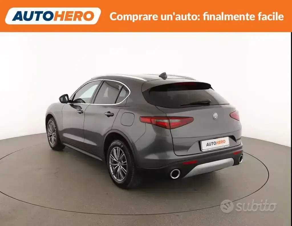 Usata Alfa Romeo Stelvio 190 CV (139 kW) 2019 Grigio SUV