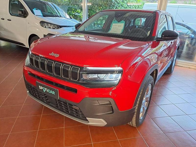 Usata Jeep Avenger Altitude 101 CV (74 kW) 2023 Rosso SUV