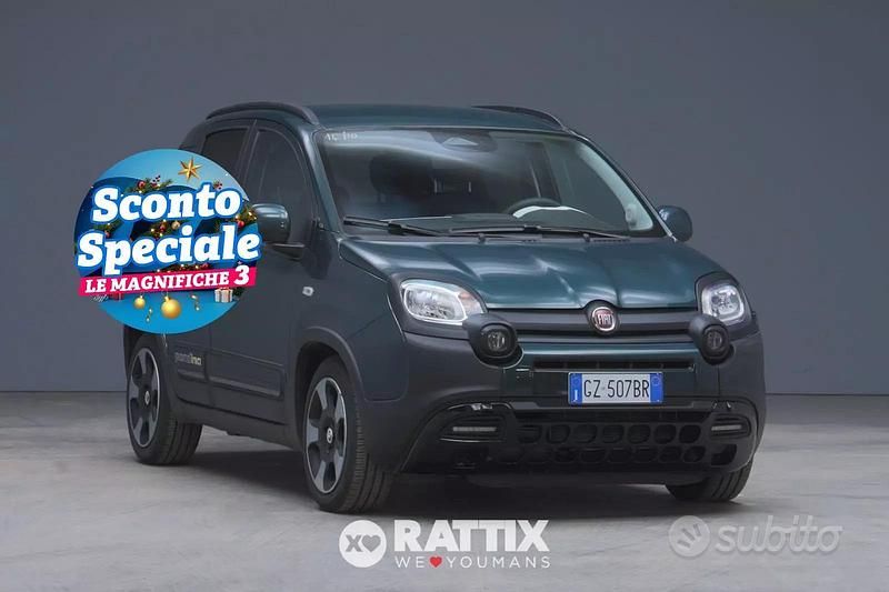 Verde Usata 2025 Fiat Panda Cross Due volumi | 11.700 € (Buon prezzo) - Immagine 1/4