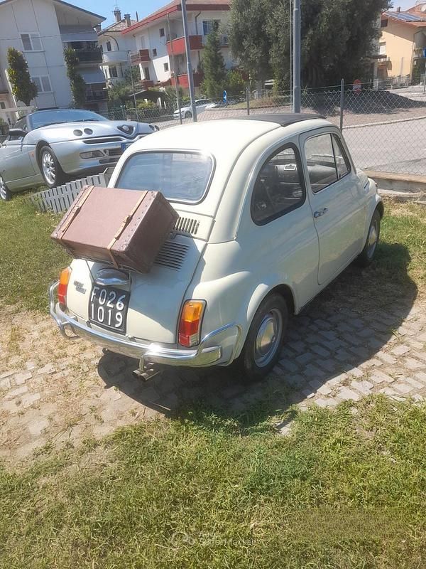 Usata Fiat 500 18 CV (13 kW) 1972 Beige Utilitaria