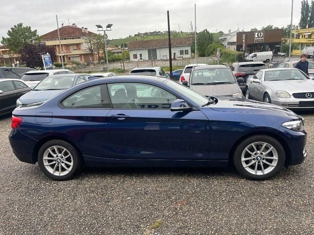 Usata BMW 218 Advantage 136 CV (100 kW) 2018 Blu Coupé