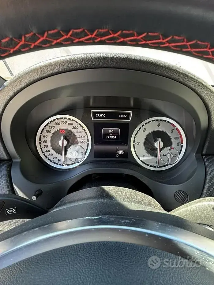 Usata Mercedes A200 AMG 136 CV (100 kW) 2015 Grigio Berlina