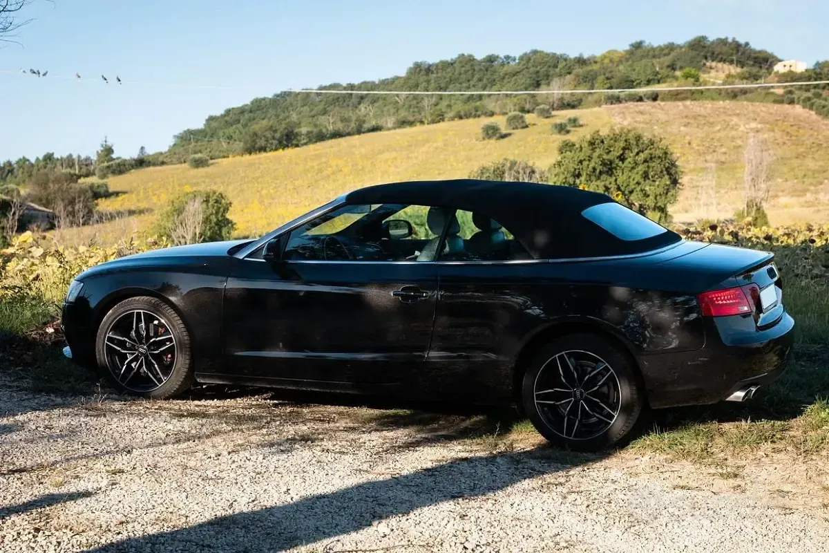 Usata Audi A5 Cabriolet Black Edition 190 CV (139 kW) 2015 Nero Cabrio