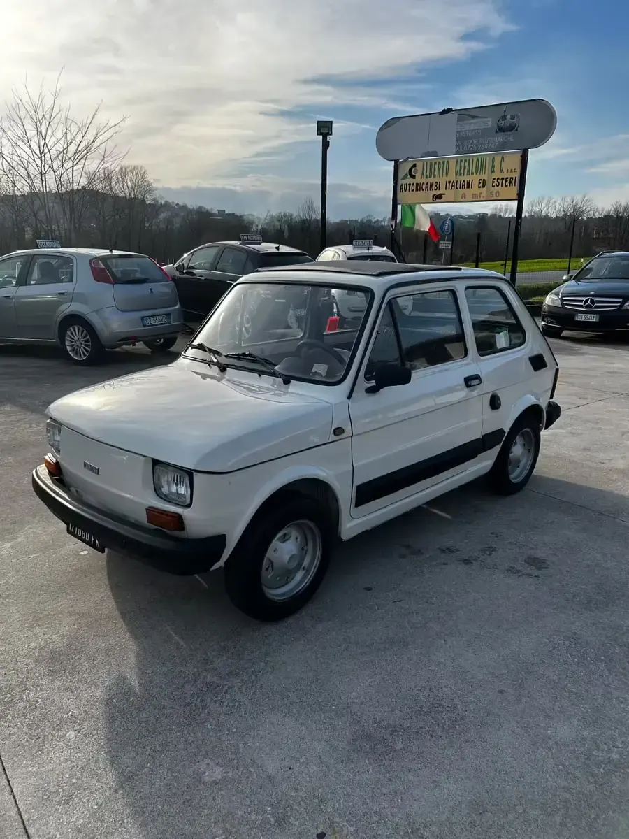 Usata Fiat 126 24 CV (17 kW) 1978 Bianco Utilitaria
