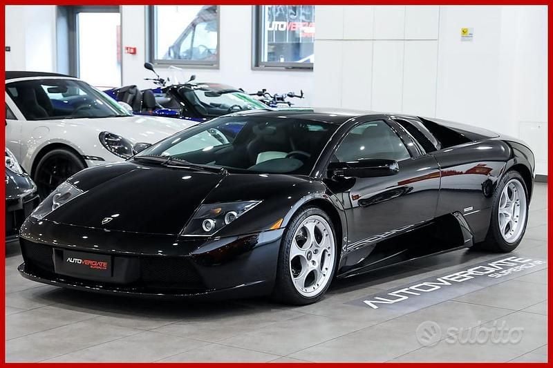 Usata Lamborghini Murciélago 580 CV (426 kW) 2002 Nero Coupé
